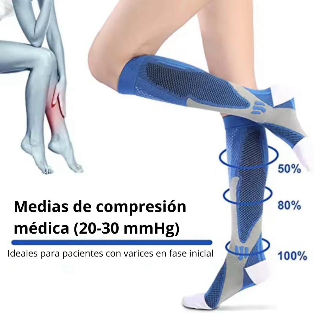 Media de Compresión 20–30 mmHg